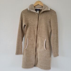 PATAGONIA women's full-zip better sweater long coat women's size small b…